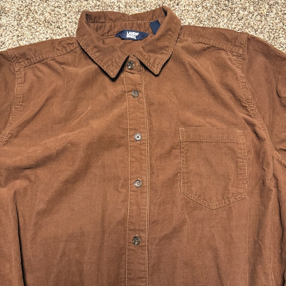 Lands' End Women’s Long Sleeve Dress Size L - Picture 13 of 15